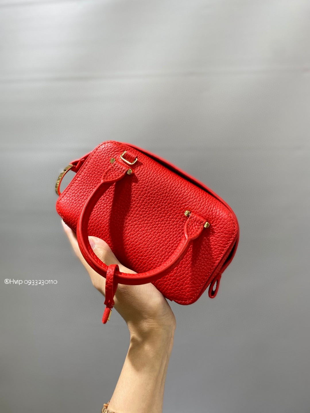 Delvaux Cool Box Nano in Taurillon Soft AA0669AQY Velvet