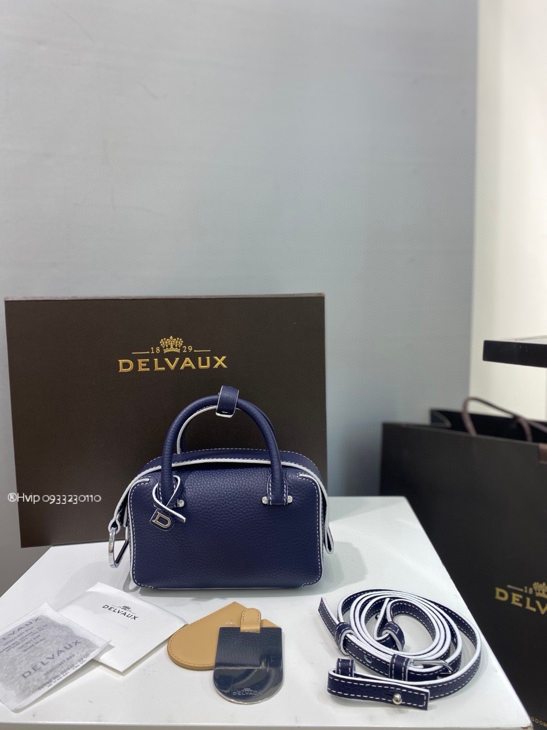 Delvaux Cool Box Nano in Taurillon Soft A0669AQY