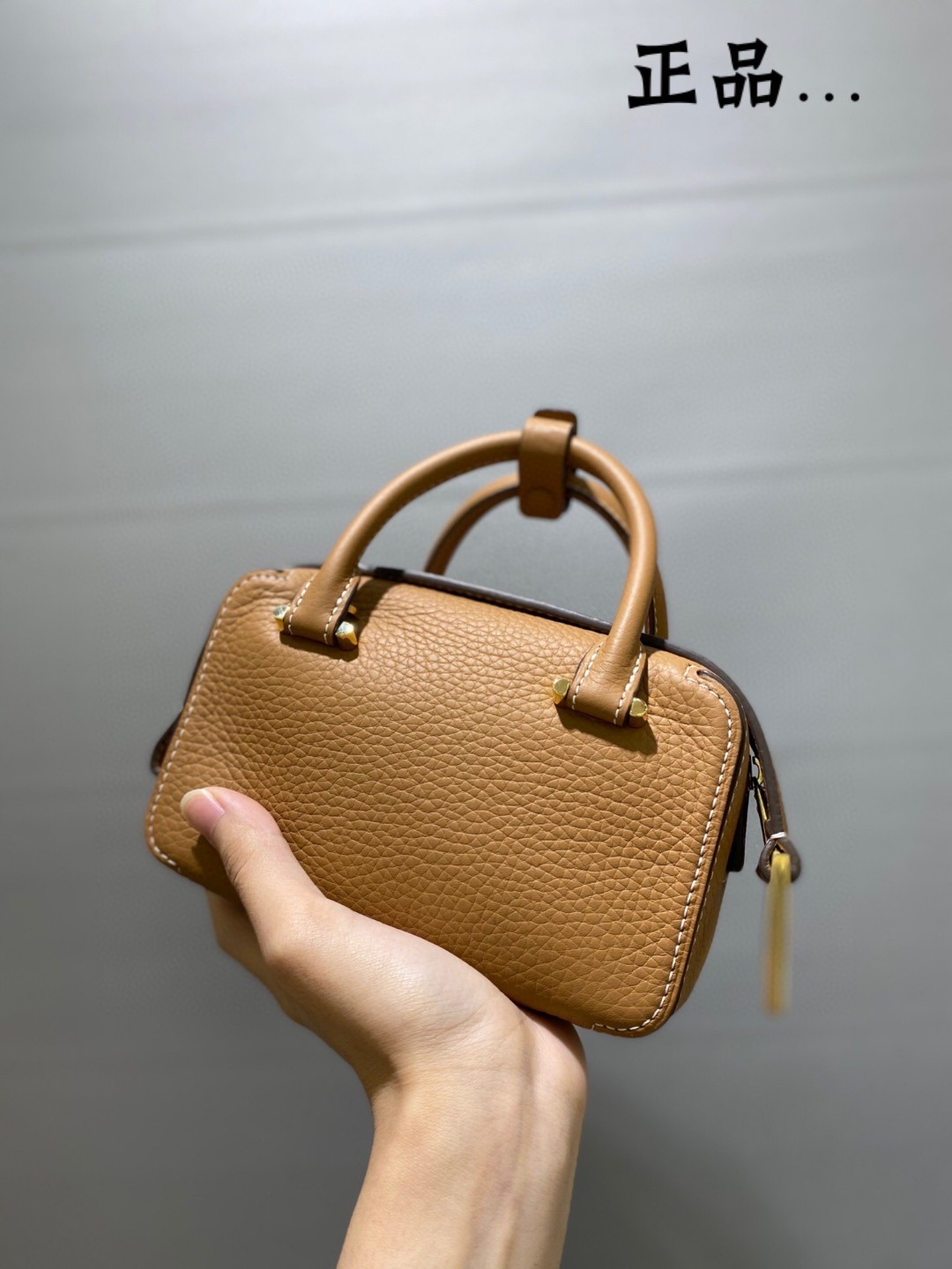 Delvaux Cool Box Nanoin Taurillon Soft AA0669AQY0ADNDO Vegetal - Ivory