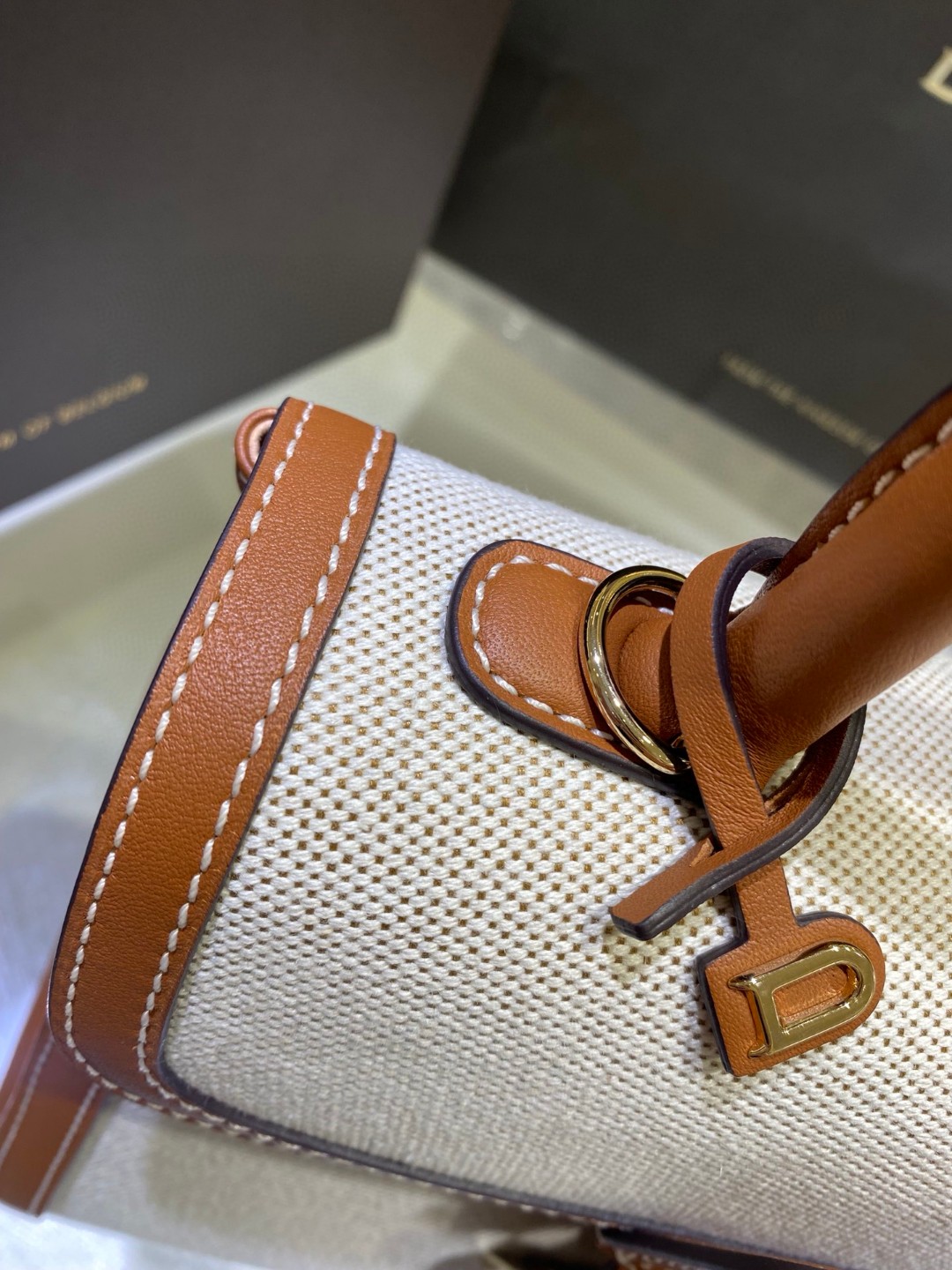 Delvaux Brillant Toile Sangle PM 2022