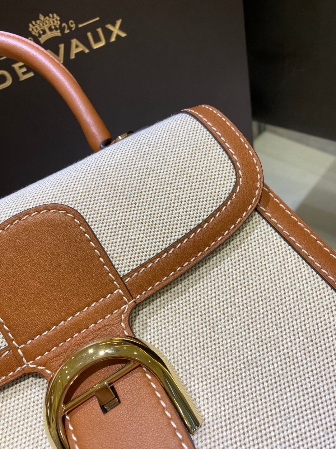 Delvaux Brillant Toile Sangle PM 2022