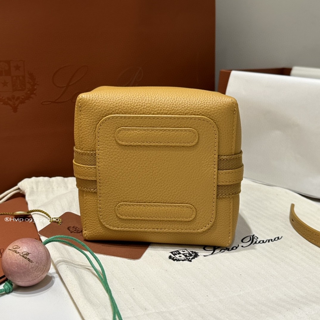 Loro Piana Micro Bale bag Grained Calfskin FAM7943