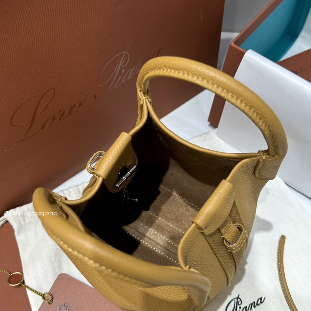 Loro Piana Micro Bale bag Grained Calfskin FAM7943