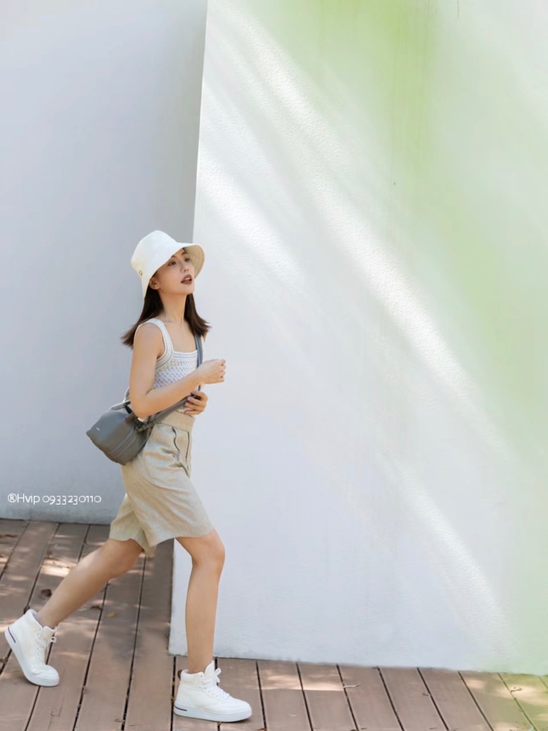 Loro Piana Micro Bale bag Grained Calfskin FAN4647 Light Wasabi (50YB)