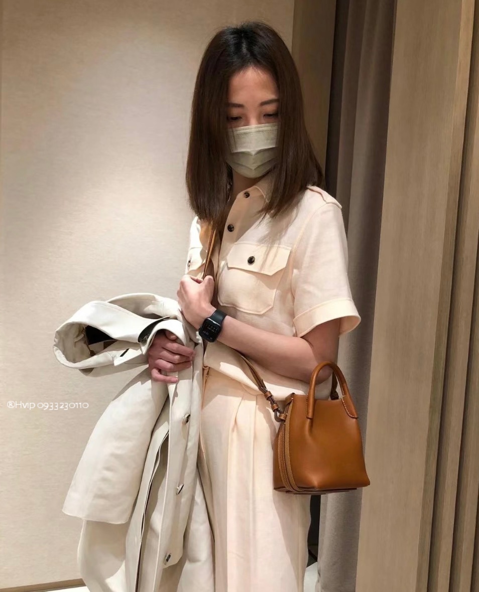 Loro Piana Micro Bale bag Smooth Calfskin FAN0807 Warm Tan (L08P)