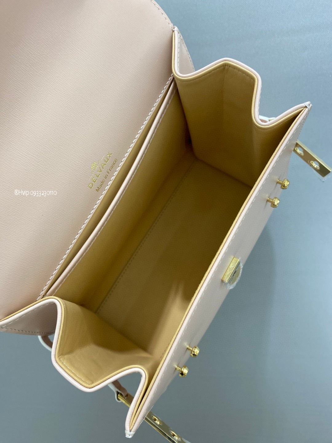 Delvaux Tempete PM in Supple Calf Bi-Colour