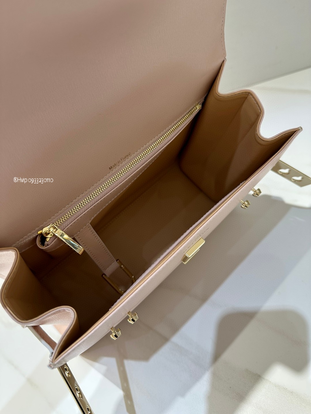 Delvaux Tempete MM in Supple Calf Bi-Colour