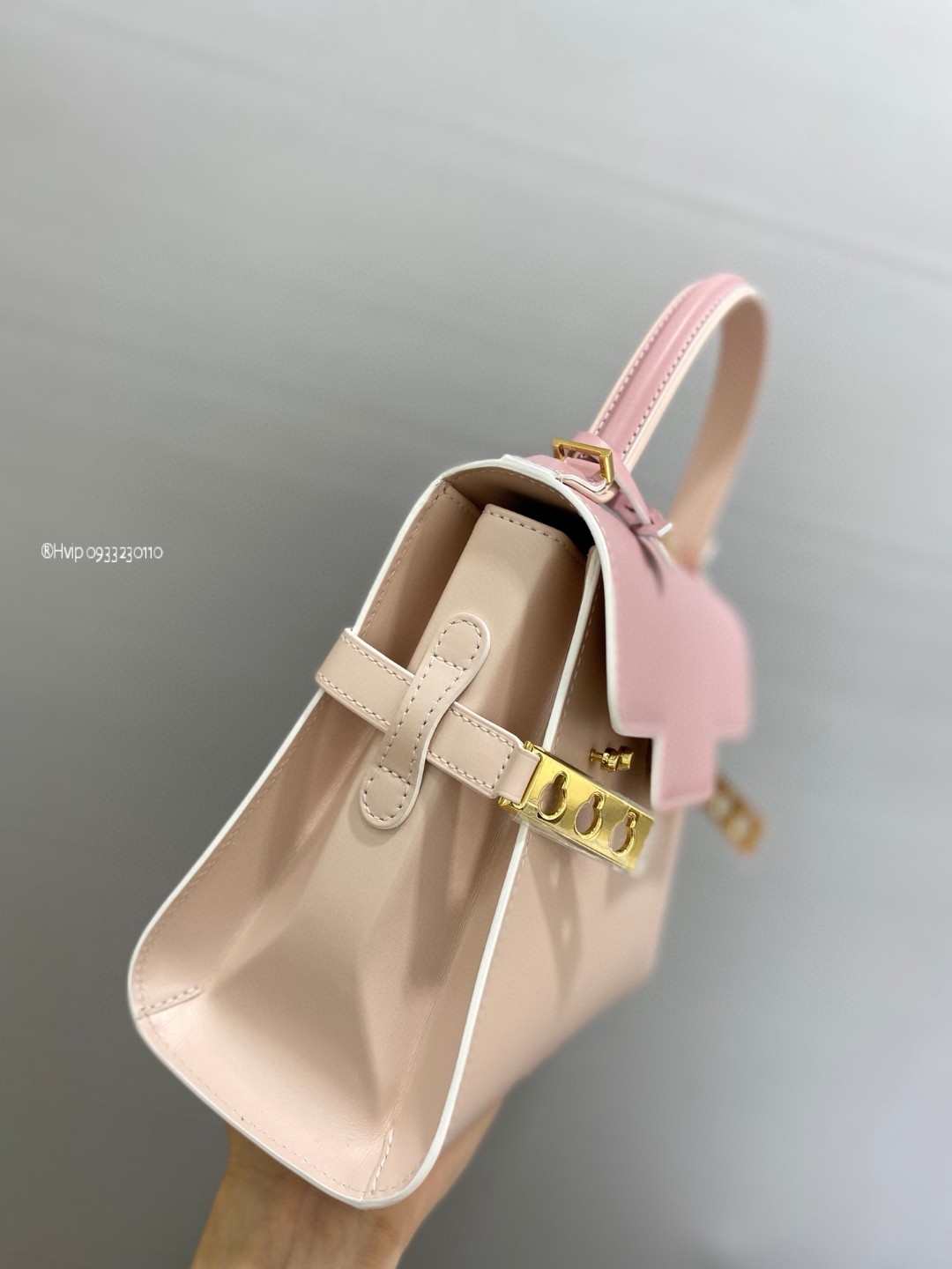 Delvaux Tempete PM in Supple Calf Bi-Colour