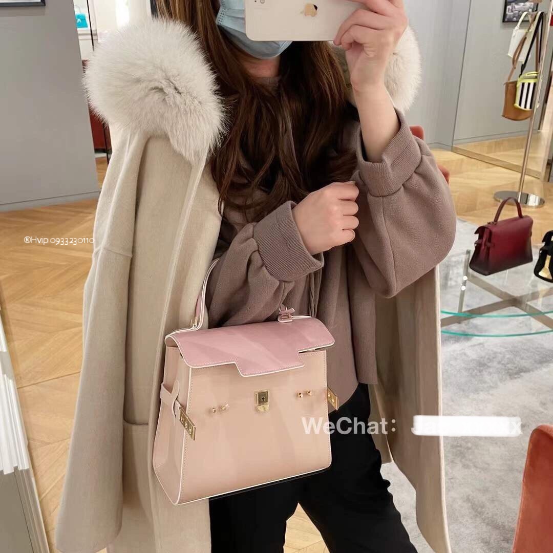 Delvaux Tempete PM in Supple Calf Bi-Colour