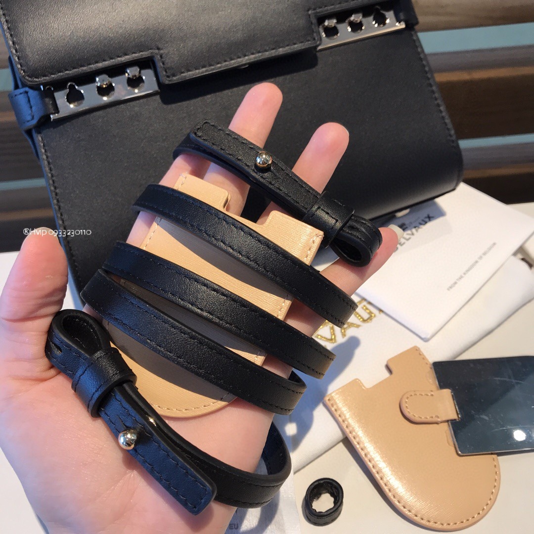 Delvaux Tempête Small in Silky Calf AA0613BQS black