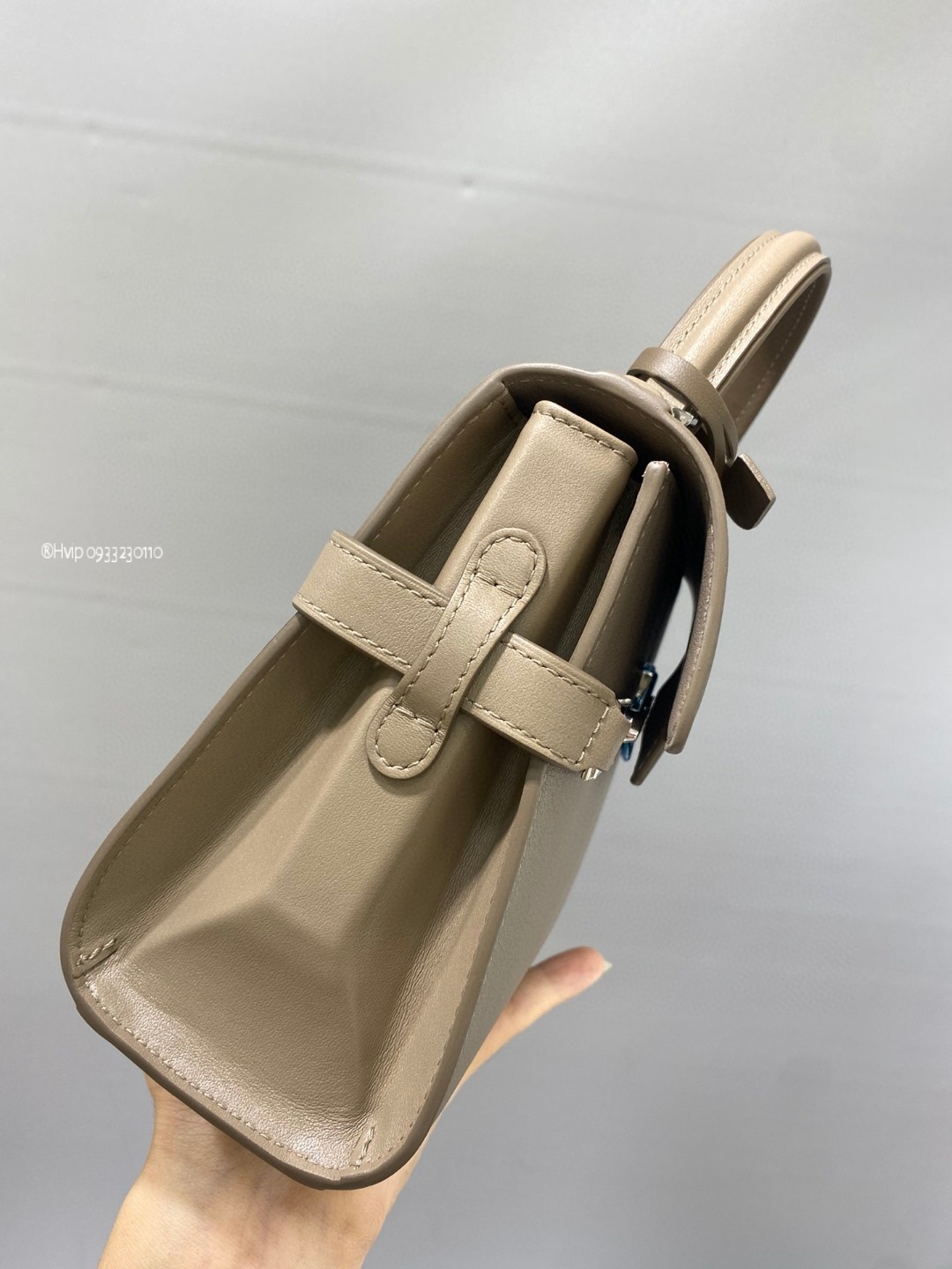 Delvaux Tempete small in Supple Calf Bi-Colour