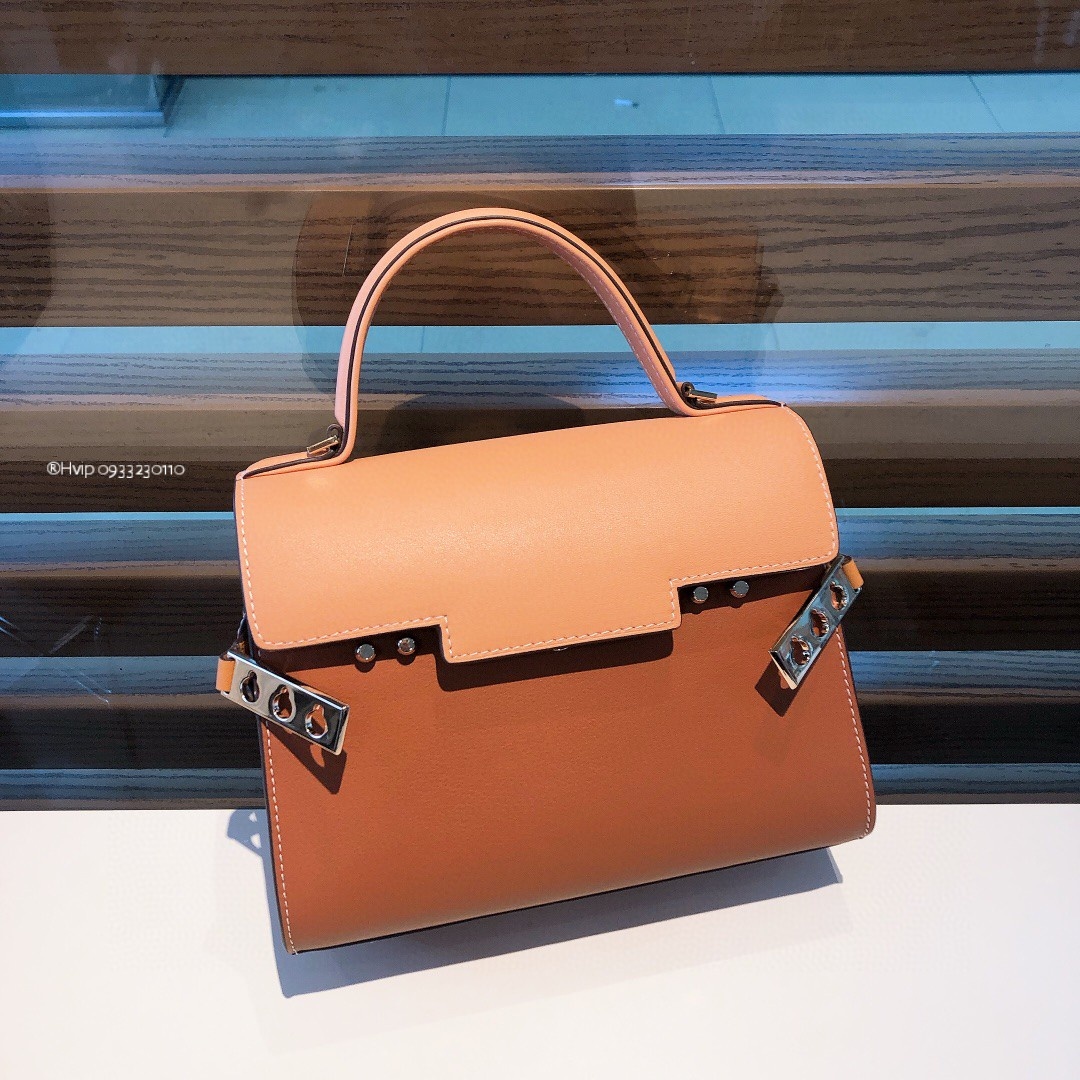 Delvaux Tempete small in Supple Calf Bi-Colour