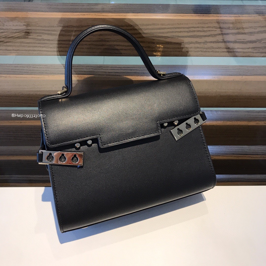 Delvaux Tempête Small in Silky Calf AA0613BQS black
