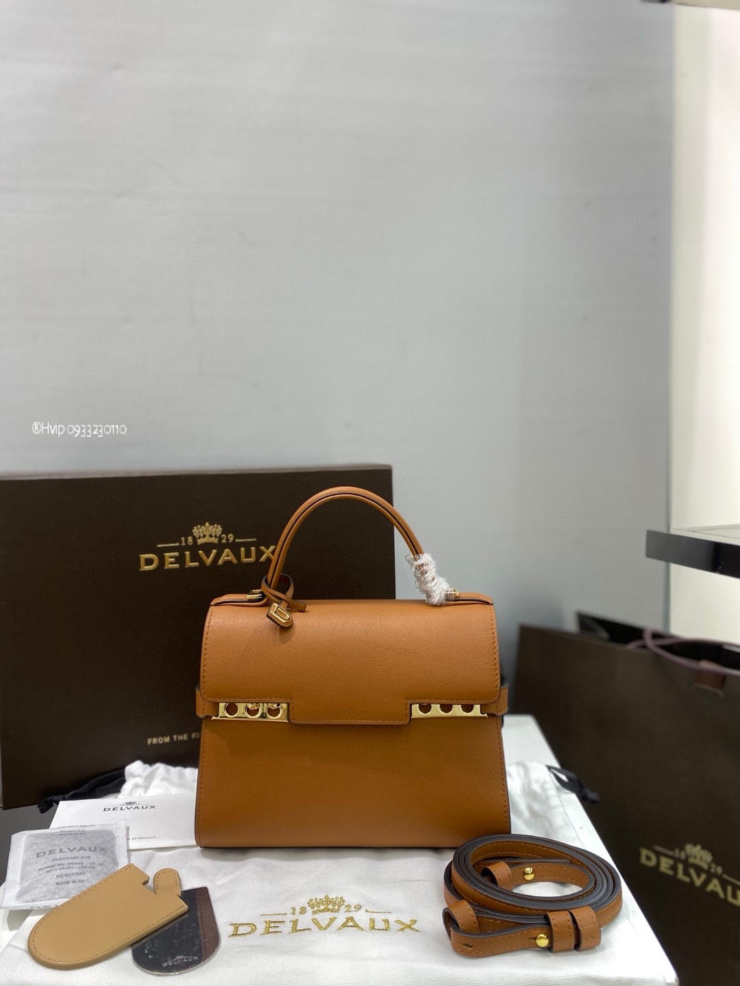 Delvaux Tempête Small in Silky Calf AA0613BQS