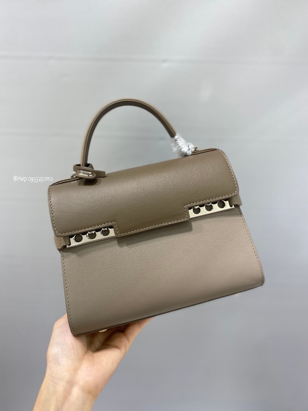Delvaux Tempete small in Supple Calf Bi-Colour