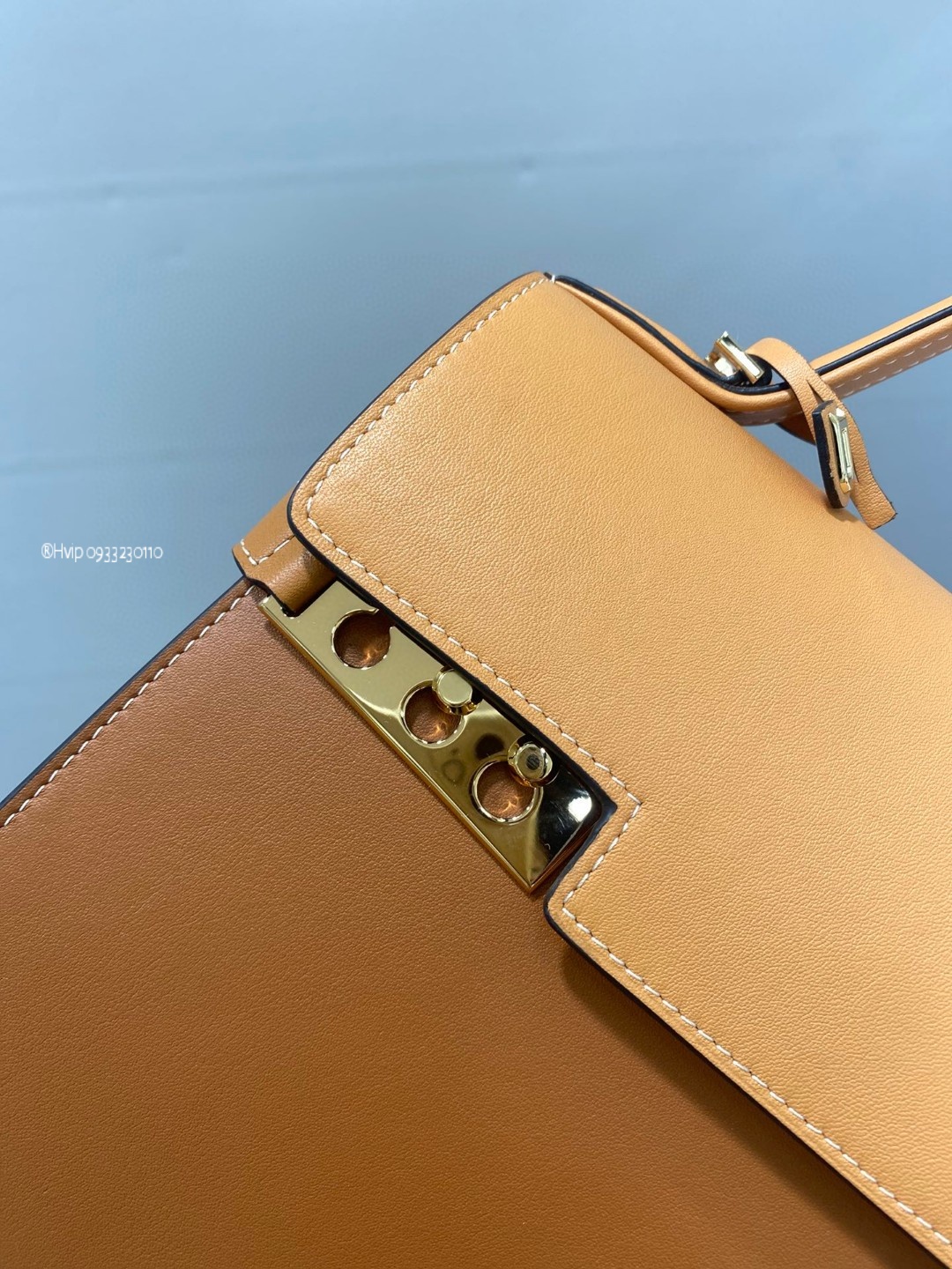 Delvaux Tempete MM in Supple Calf Bi-Colour