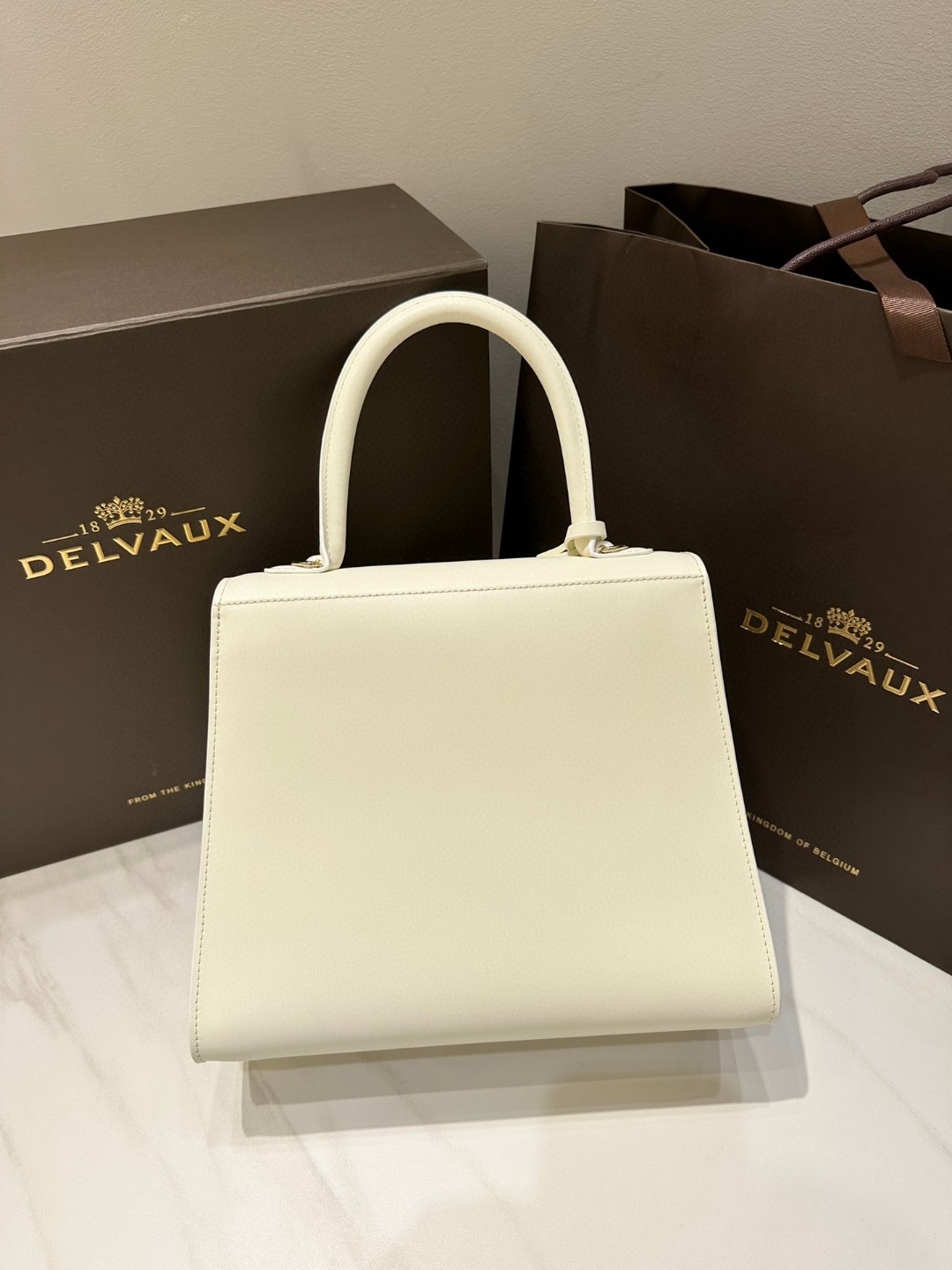 Delvaux L'Humour MM in Box Calf AA0661AAM