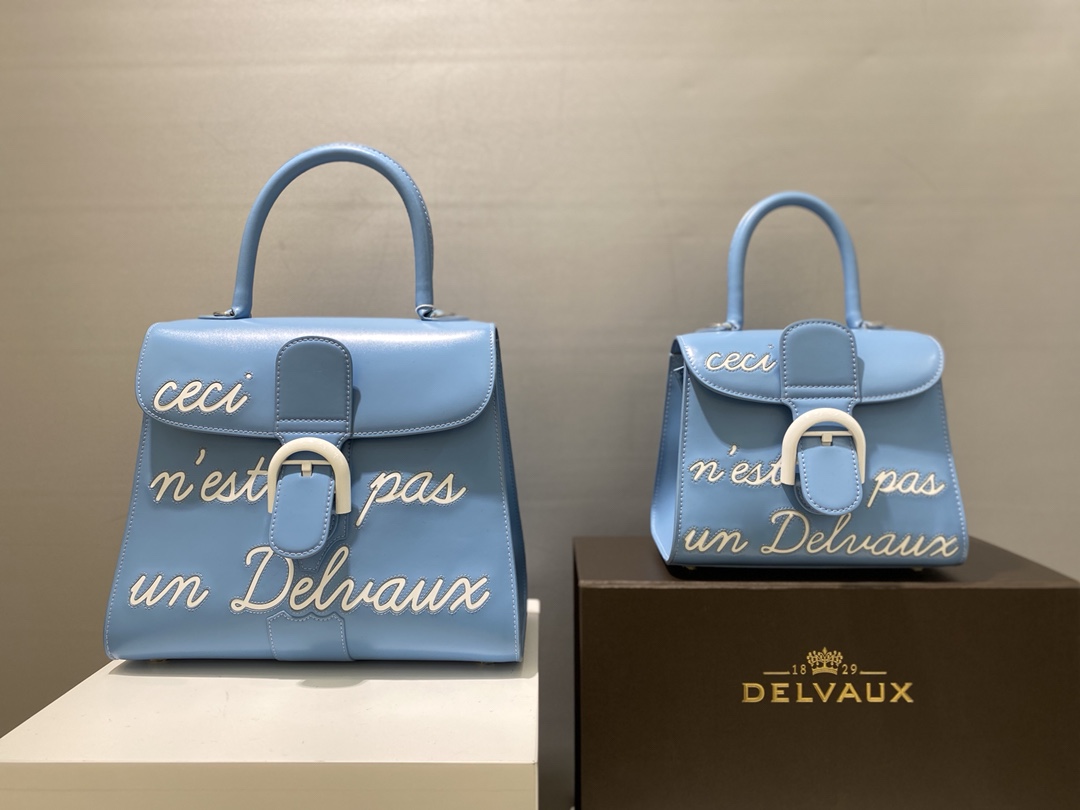 Delvaux L'Humour MM in Box Calf AA0661AAM