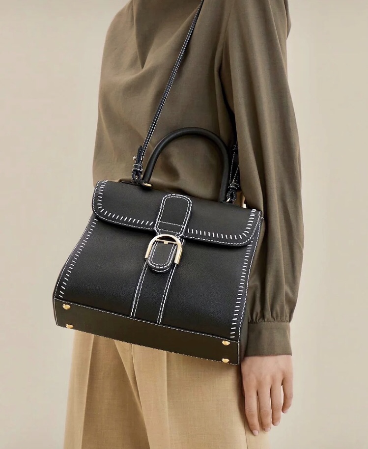 Delvaux Brillant MM Flywheel 2021 black