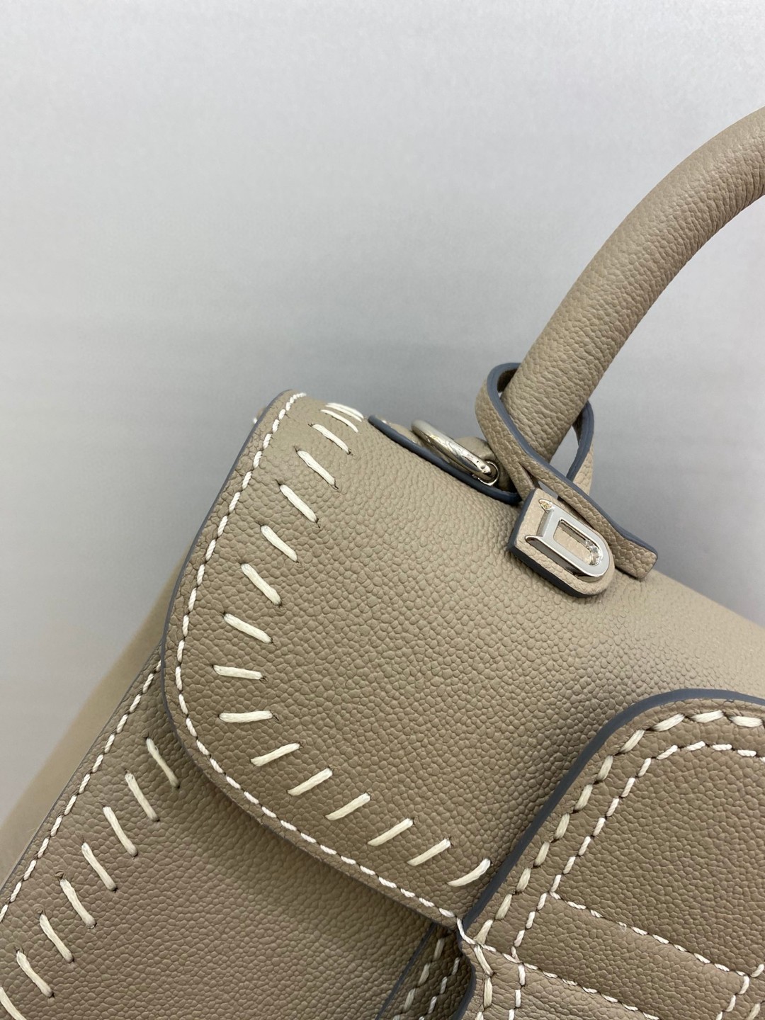 Delvaux Brillant Pm Flywheel 2021 gray