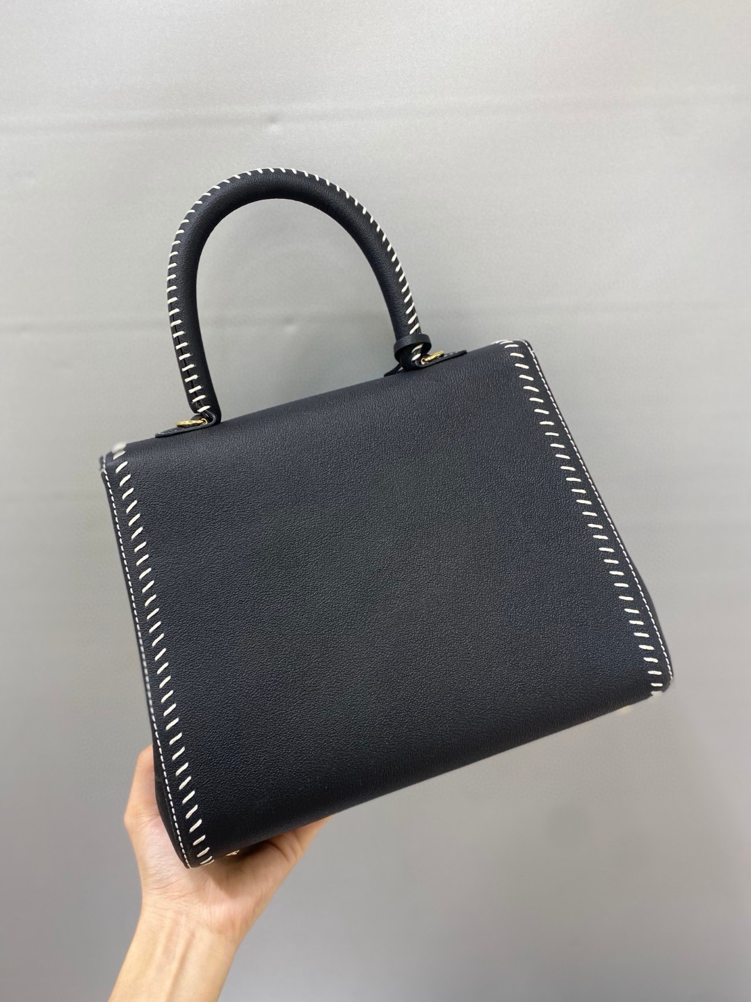 Delvaux Brillant MM Flywheel 2021 black
