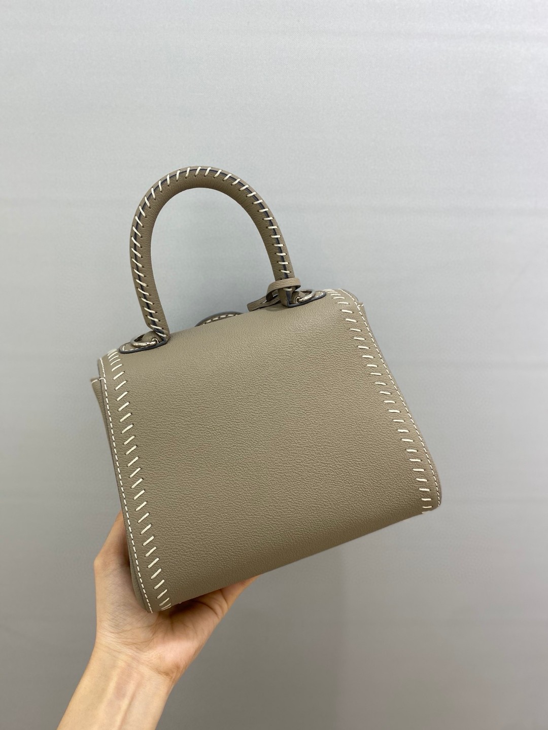 Delvaux Brillant Pm Flywheel 2021 gray