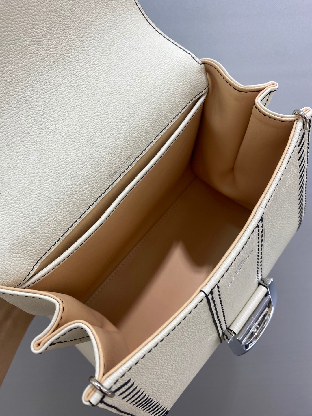 Delvaux Brillant Pm Flywheel 2021 white