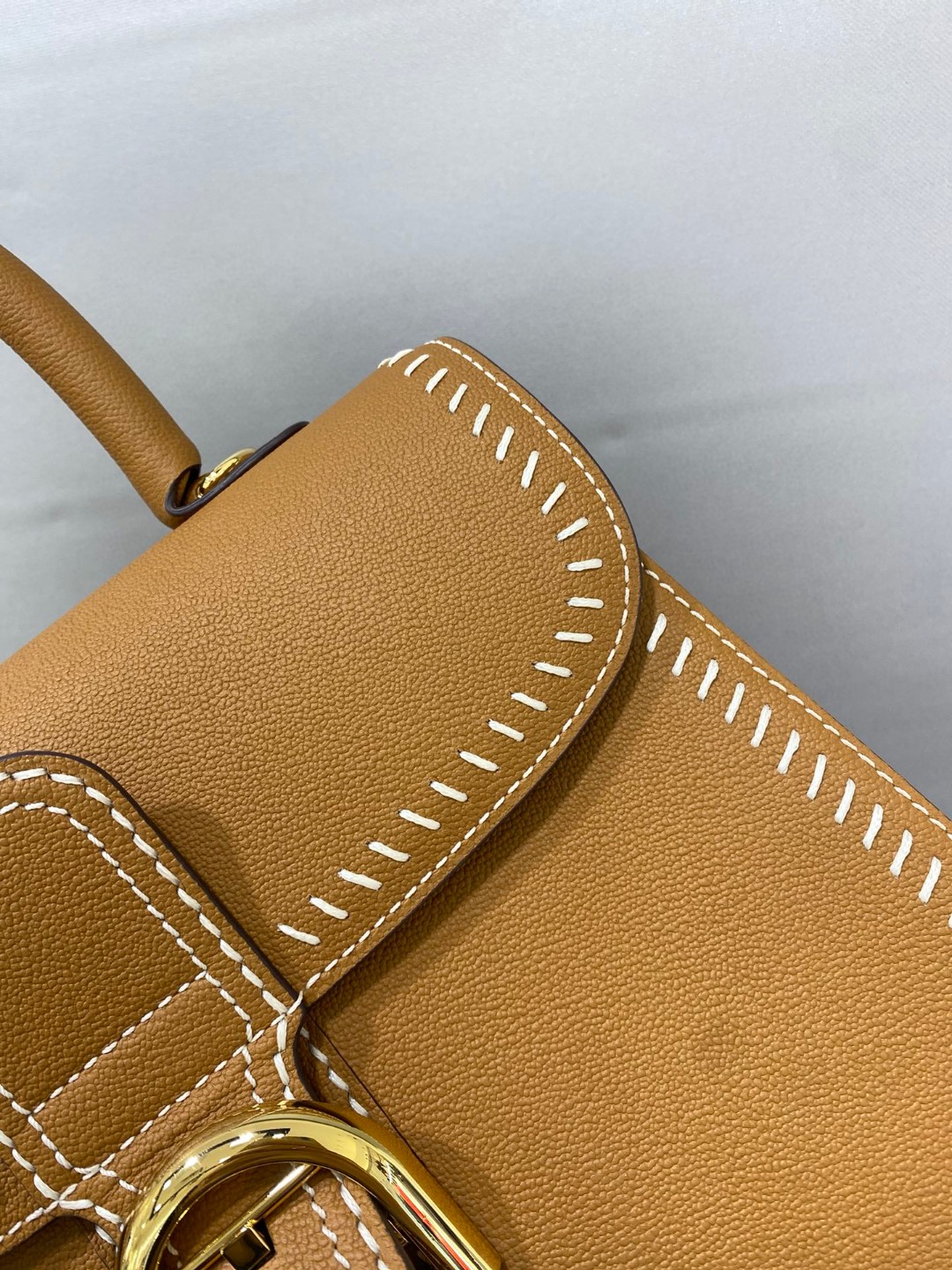 Delvaux Brillant MM Flywheel 2021 gold