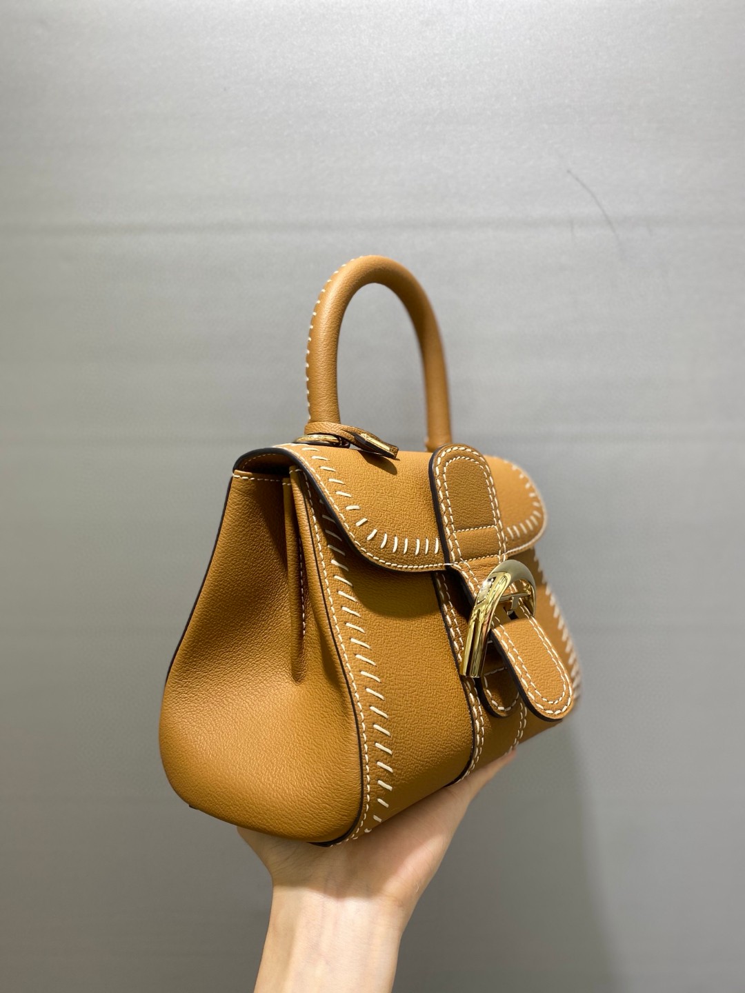 Delvaux Brillant Pm Flywheel 2021 gold