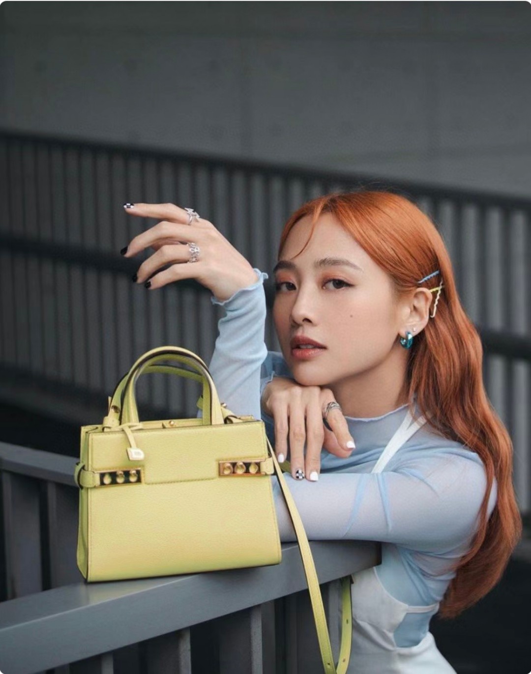 Delvaux Tempête Crush Small in Silky Calf AA0646BQS Yuzu