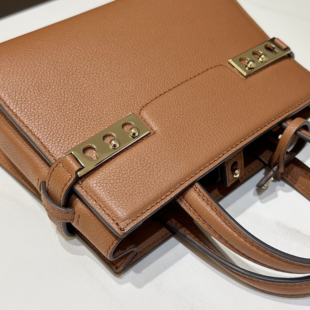 Delvaux Tempête Crush Small in Silky Calf AA0646BQS gold