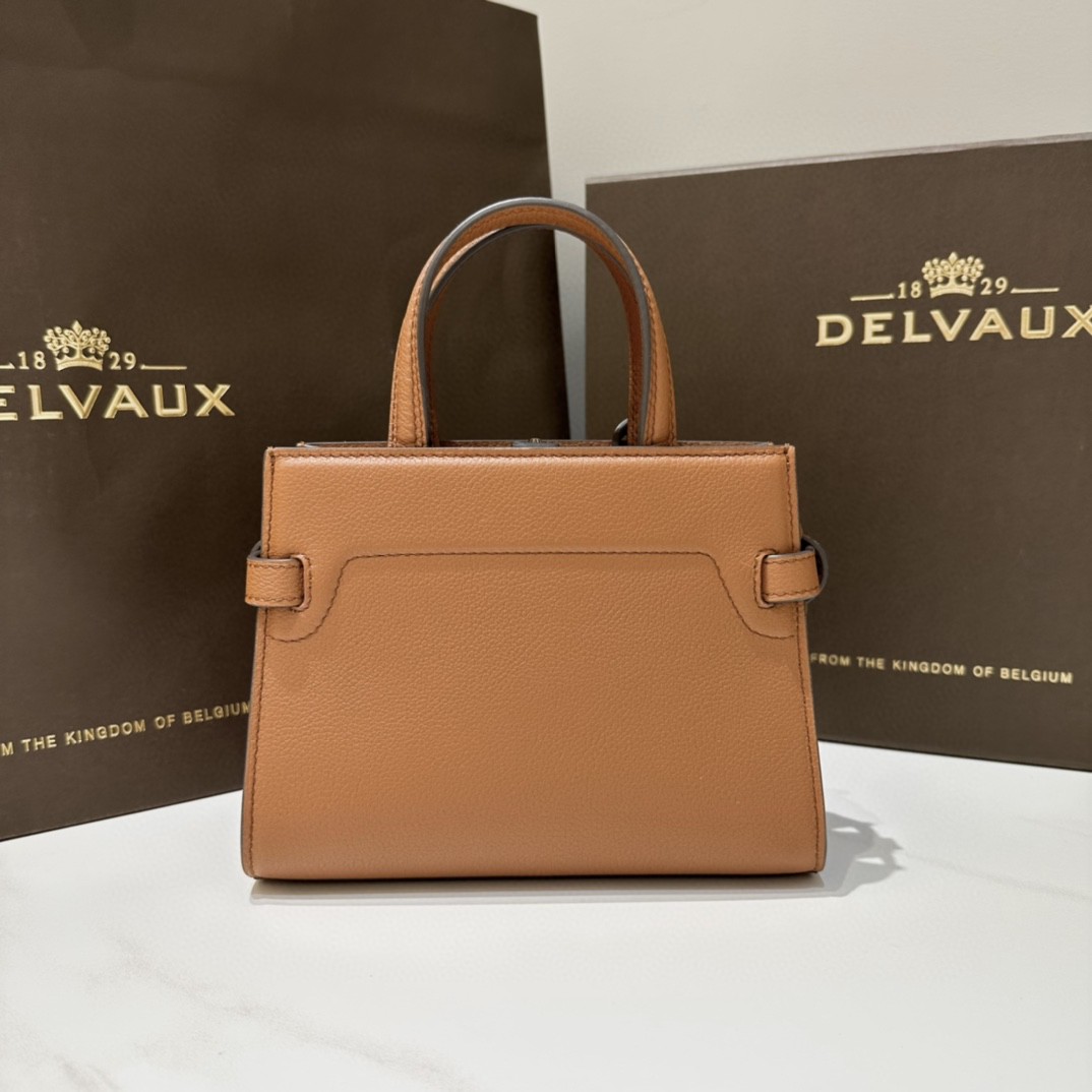 Delvaux Tempête Crush Small in Silky Calf AA0646BQS gold