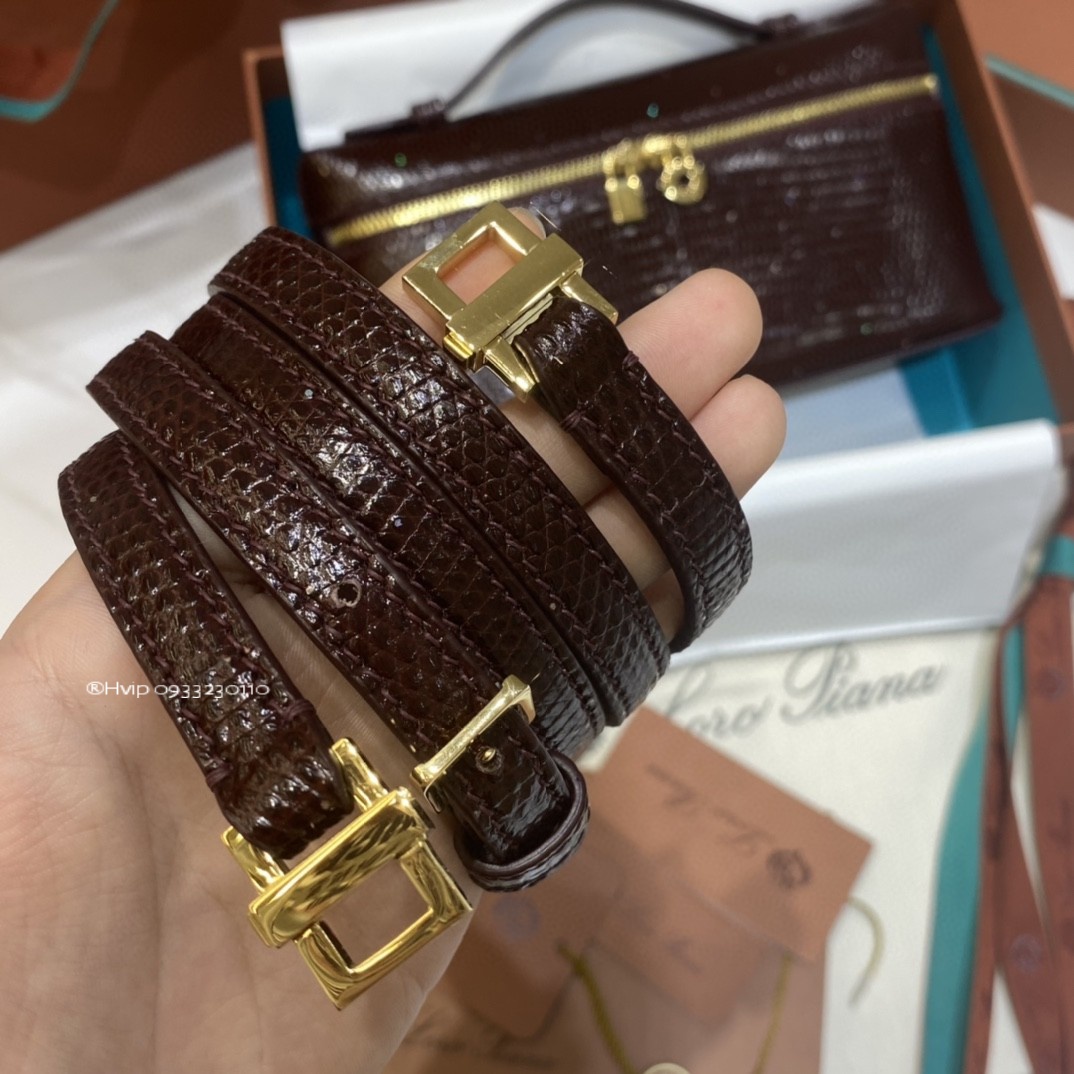 Loro Piana Extra Pocket L19 Lizard