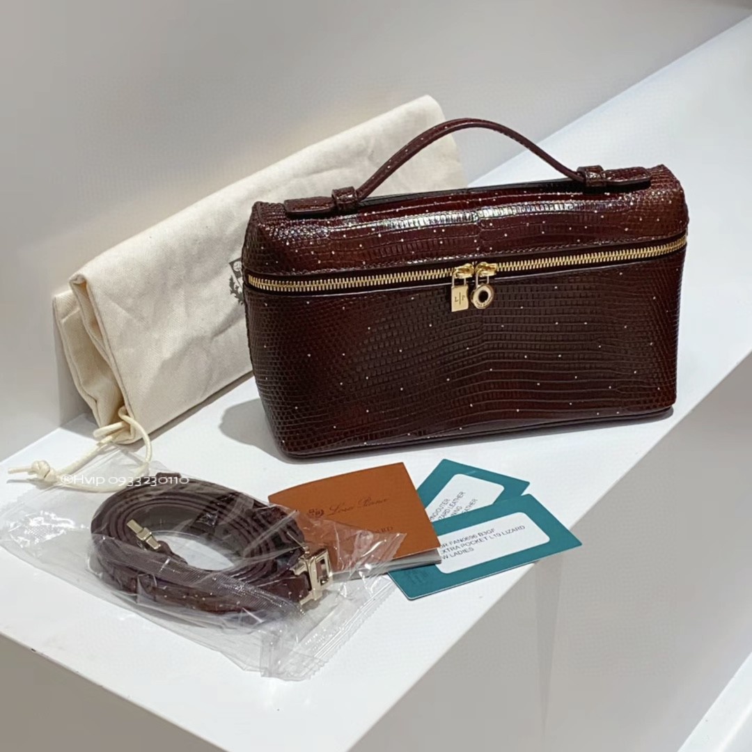 Loro Piana Extra Pocket L19 Lizard