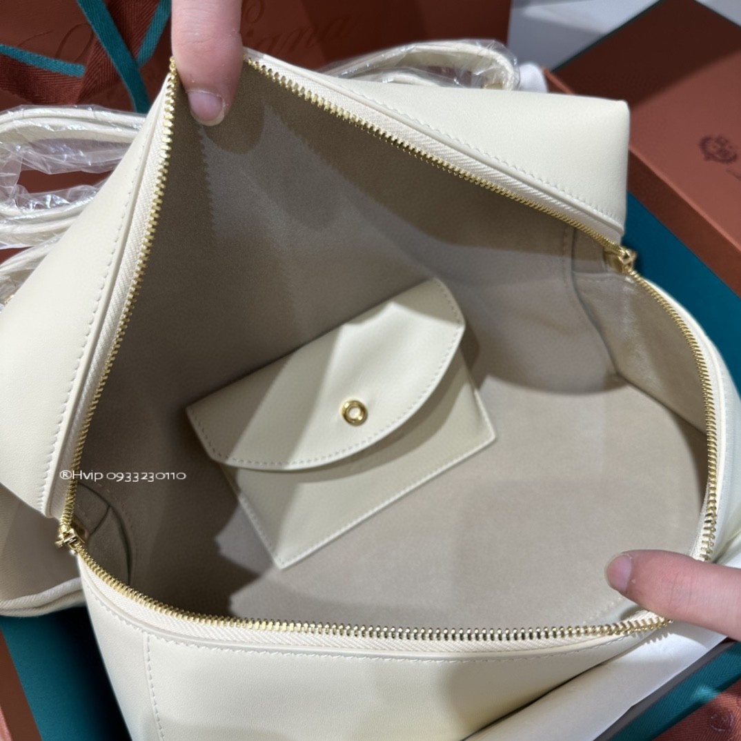 Loro Piana Extra Bag L27 Smooth Calfskin Sunday Morning (20C2) FAN3462