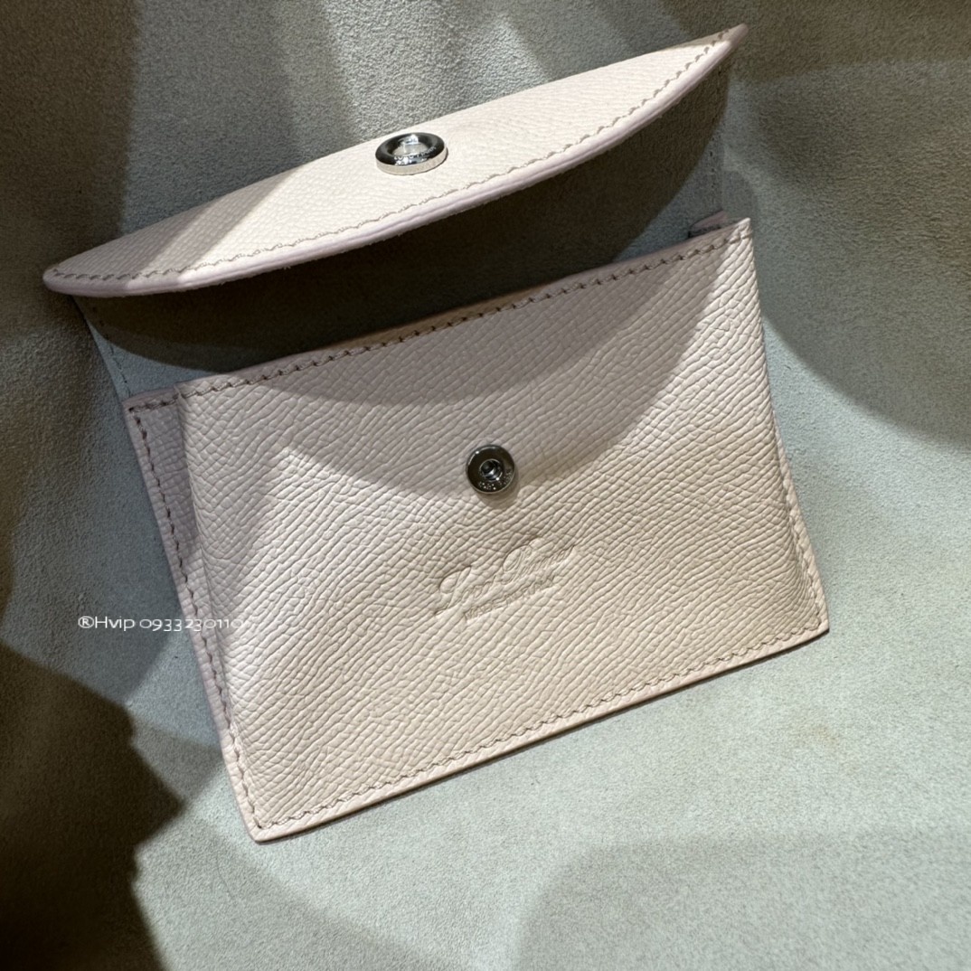 Loro Piana Extra Bag L27 Textured Calfskin pink FAN4085