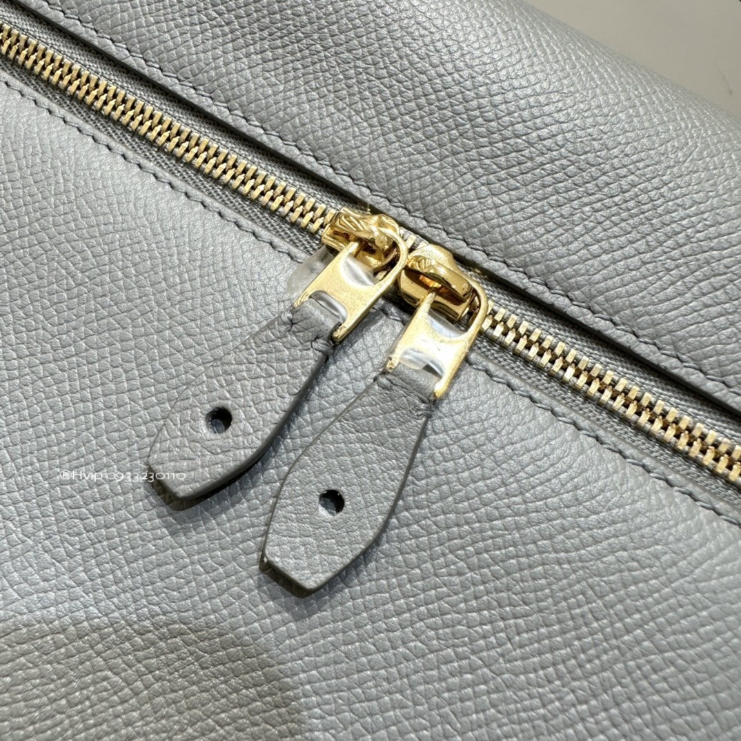 Loro Piana Extra Bag L27 Textured Calfskin Cayenne (M565) FAN4085