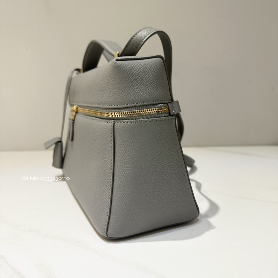 Loro Piana Extra Bag L27 Textured Calfskin Cayenne (M565) FAN4085