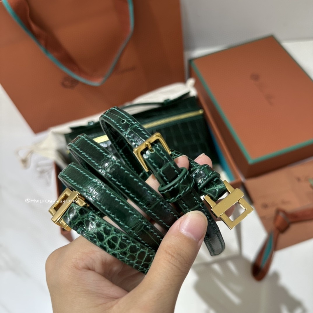 Loro Piana Extra Pocket L19 crocodile