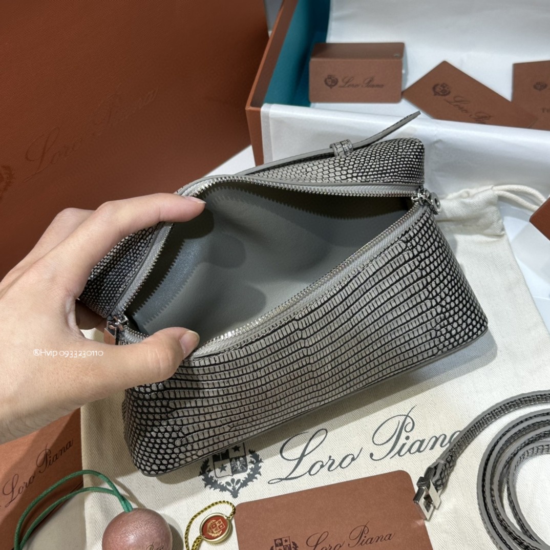 Loro Piana Extra Pocket L19 Lizard