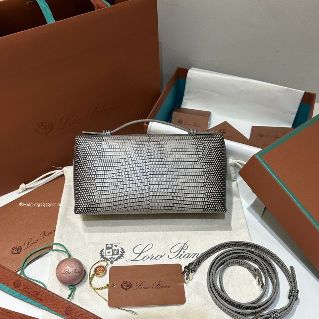 Loro Piana Extra Pocket L19 Lizard