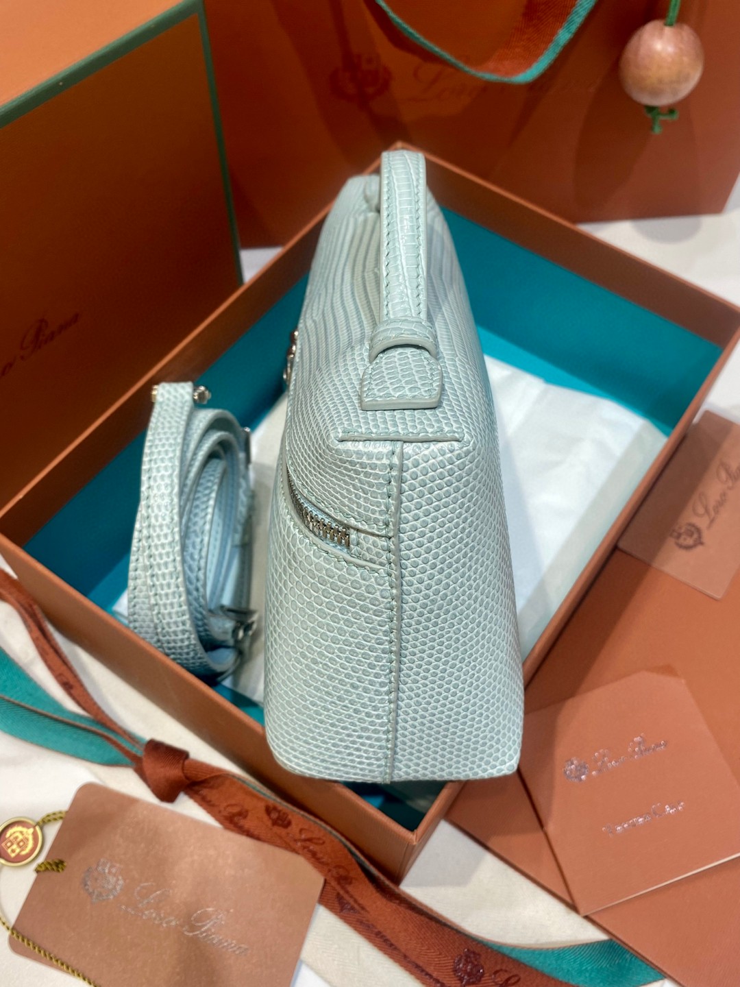 Loro Piana Extra Pocket L19 Lizard