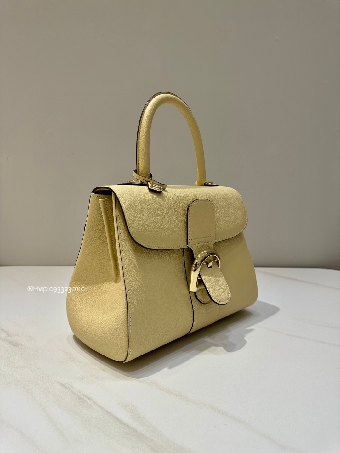 Delvaux Brillant PM Rodeo Calfskin lime