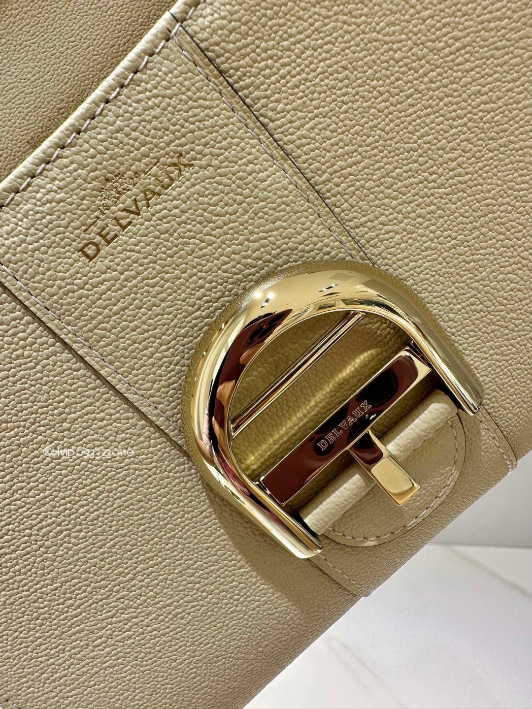 Delvaux Brillant Mini Rodeo Calfskin lime