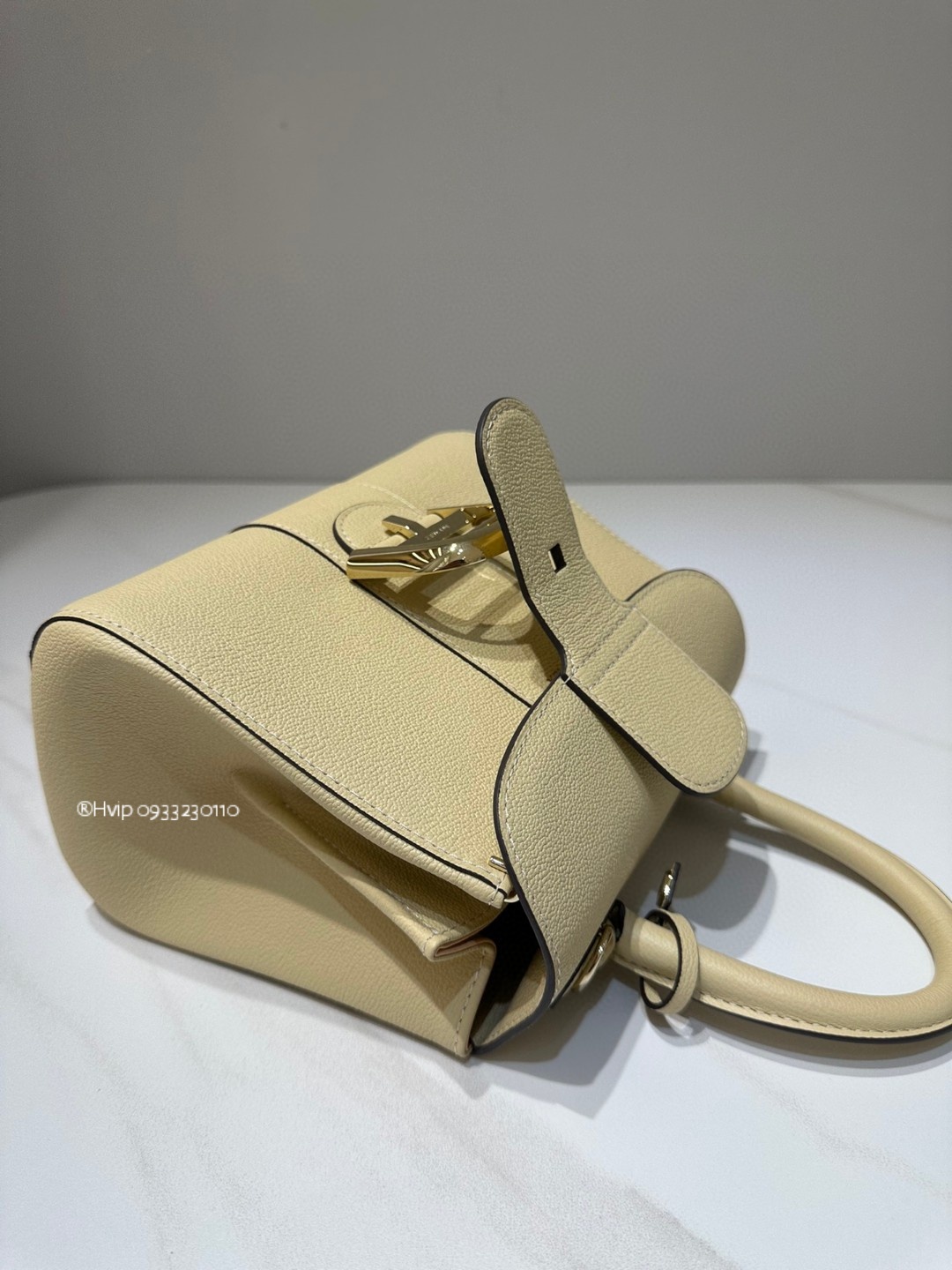 Delvaux Brillant Mini Rodeo Calfskin lime