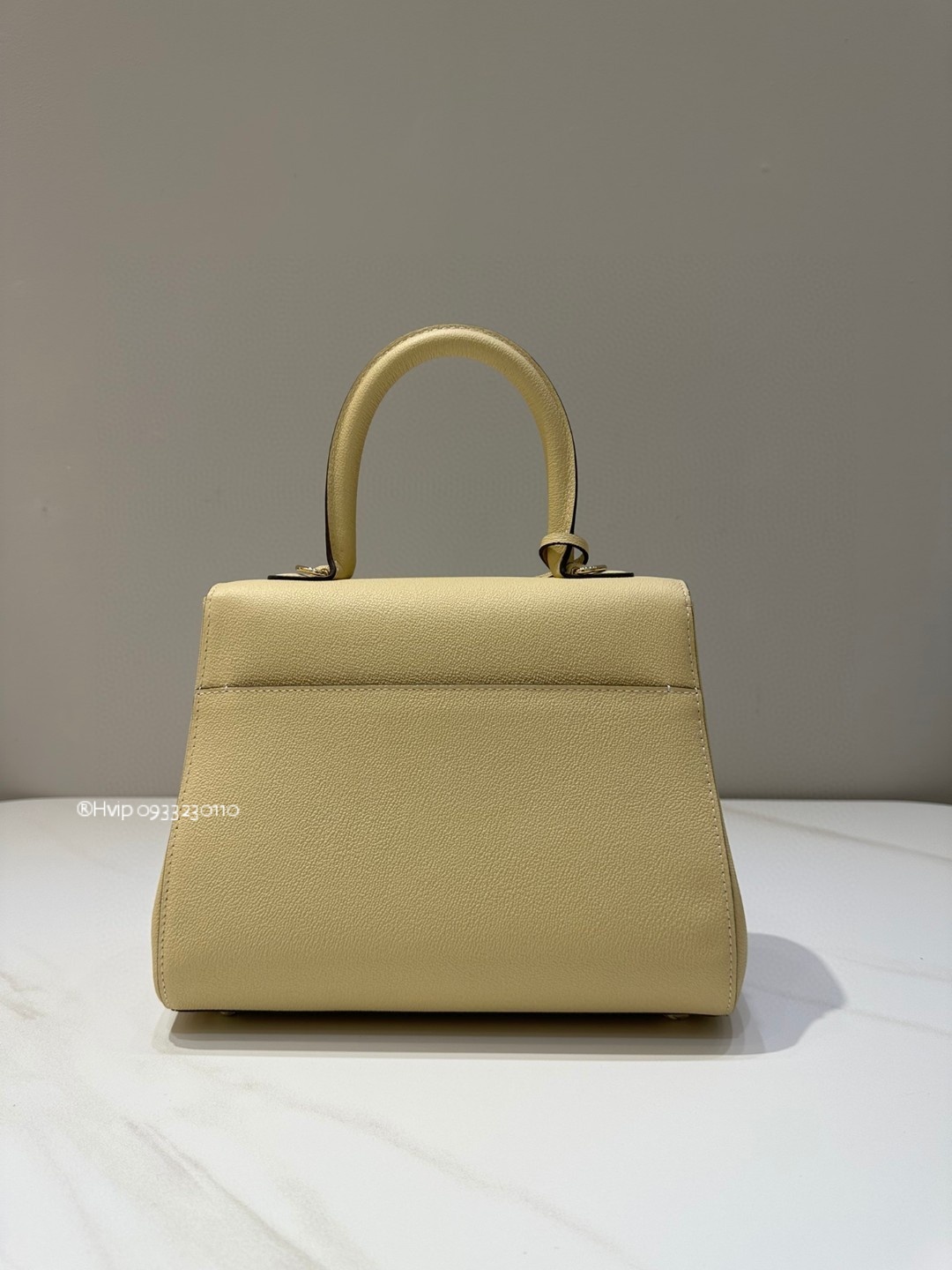 Delvaux Brillant Mini Rodeo Calfskin lime