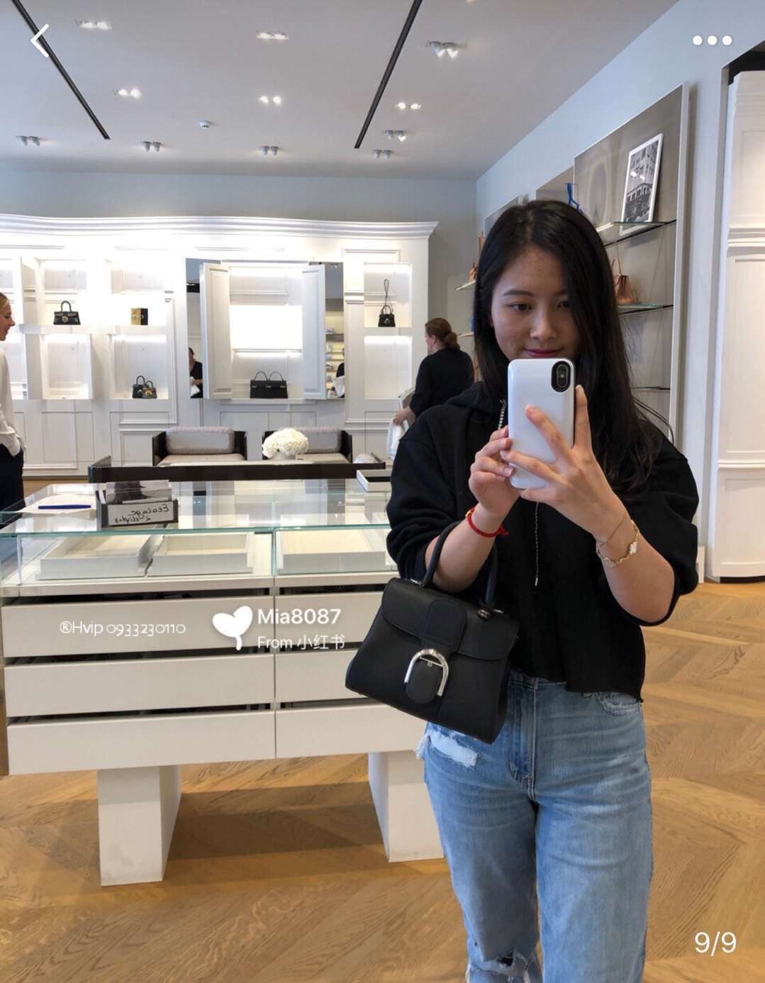Delvaux Brillant Mini Rodeo Calfskin black