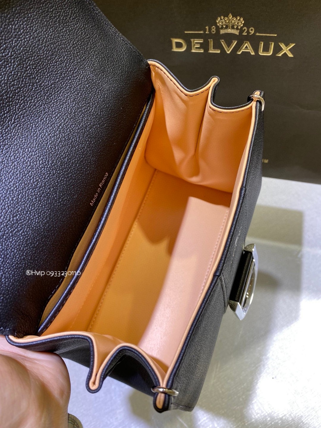 Delvaux Brillant Mini Rodeo Calfskin black