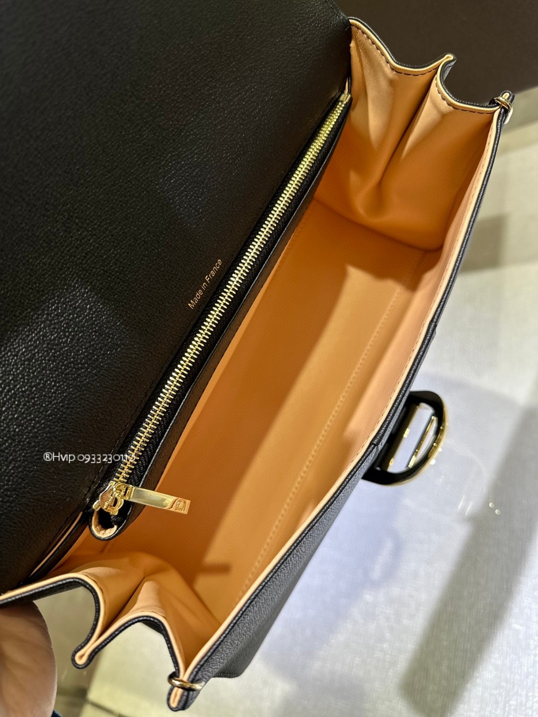 Delvaux Brillant MM Rodeo Calfskin black GHW