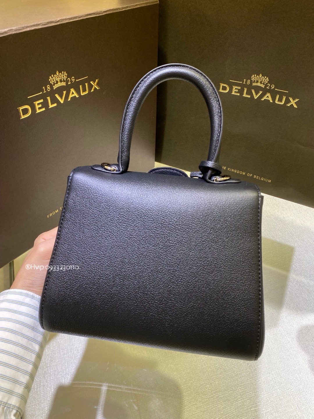 Delvaux Brillant Mini Rodeo Calfskin black